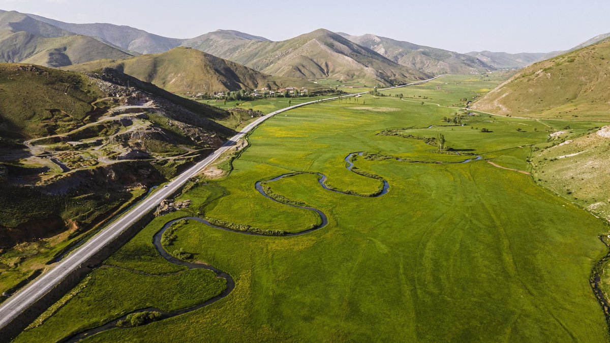 Bitlis Güzeldere Vadisi'nin Menderesleri Kuraklıkla Boğuşuyor
