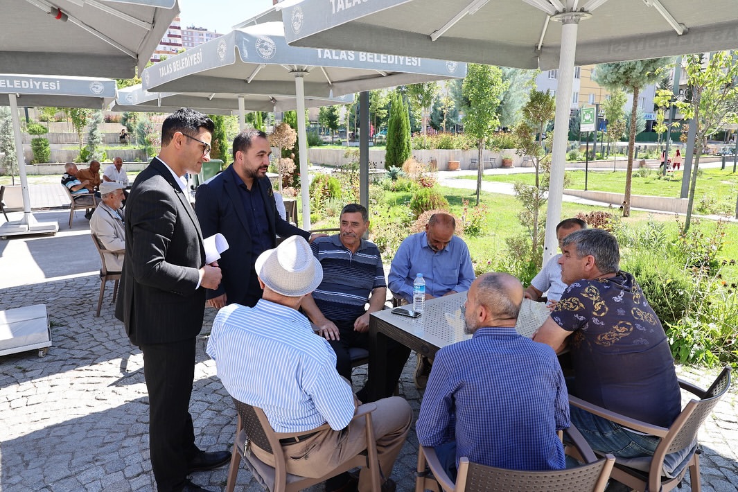 Talas Belediyesi Vatandaşlarla Buluştu: İhtiyaçlar Dinlendi, Çözüm Yolları Aranıyor