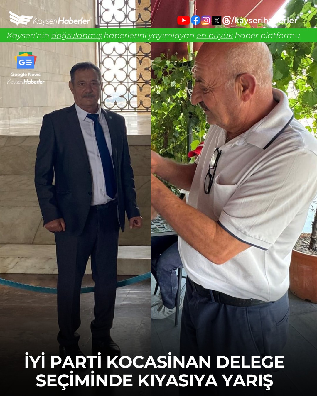 Kayseri'de İYİ Parti Kocasinan İlçe Delegasyonu Seçimleri Yapıldı
