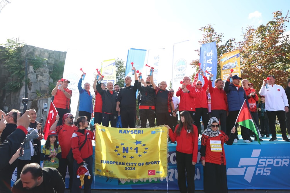 Talas Belediyesi'nden 5. Uluslararası Kayseri Yarı Maratonu'na Destek