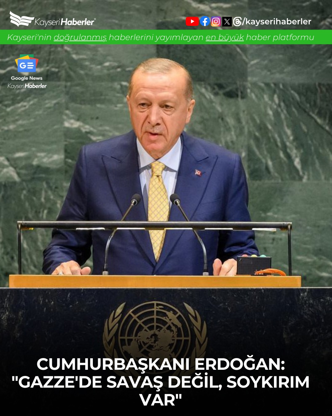 Erdoğan'dan İsrail'e Sert Tepki: Gazze'de Soykırım İşleniyor