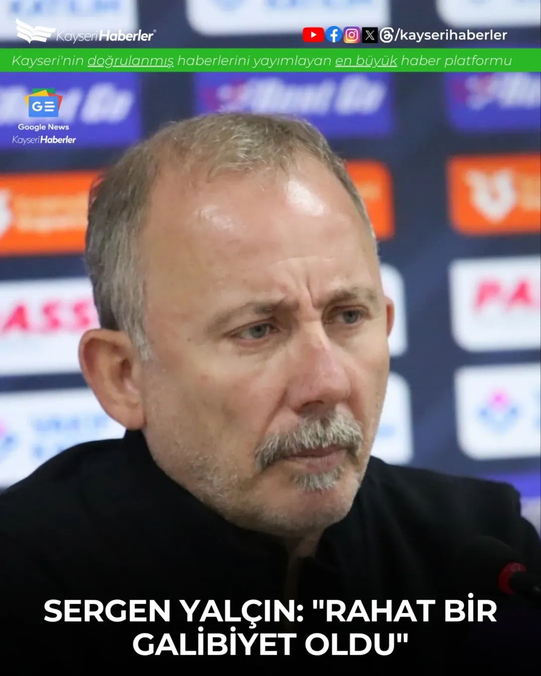 Beşiktaş, Kayserispor'u 4-0 Yendi: Sergen Yalçın'dan Açıklama