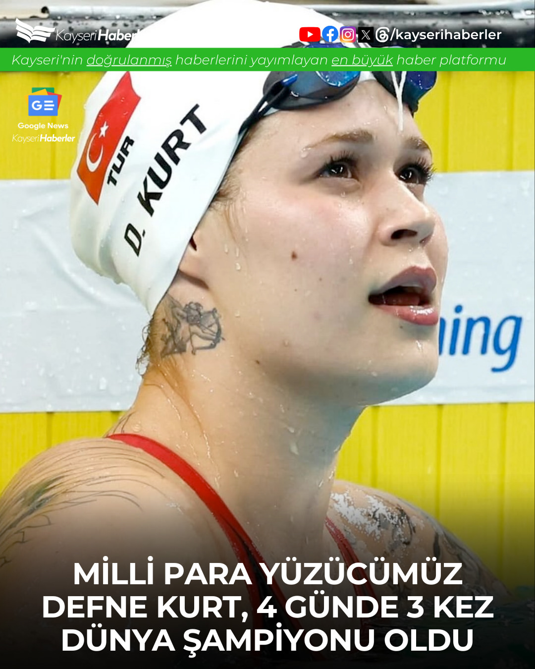 Defne Kurt'tan Tarihi Başarı: Singapur'da 3 Altın Madalya