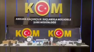 Ankara'da İnternetten Satılan Dinleme ve Görüntü Alma Cihazları Ele Geçirildi