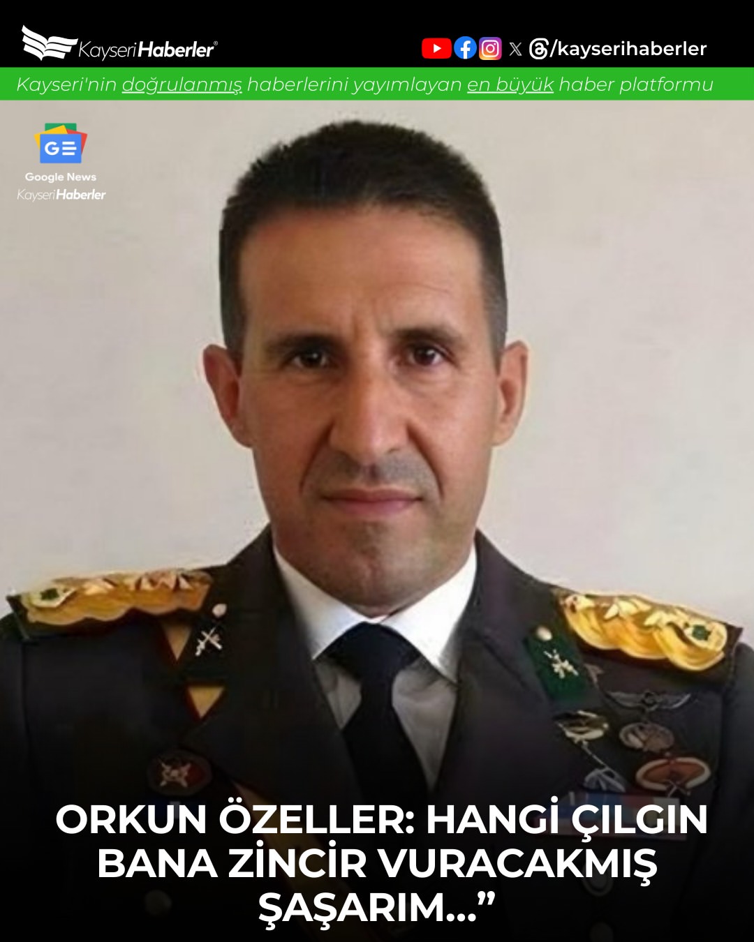 Emekli Albay Orkun Özeller'in Tutukluluğu Devam Ediyor