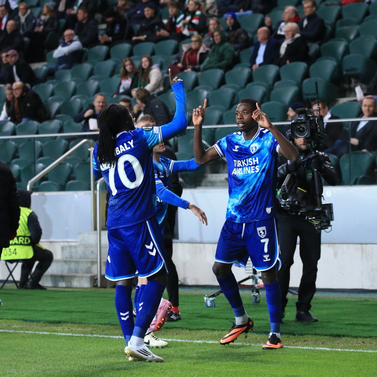 Samsunspor, UEFA Konferans Ligi'nde Legia Varşova'yı Deplasmanda Mağlup Etti