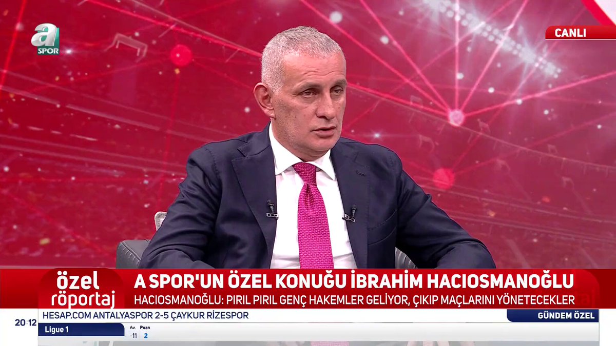 İbrahim Hacıosmanoğlu VAR Hatalarına İlişkin Görüşlerini Açıkladı