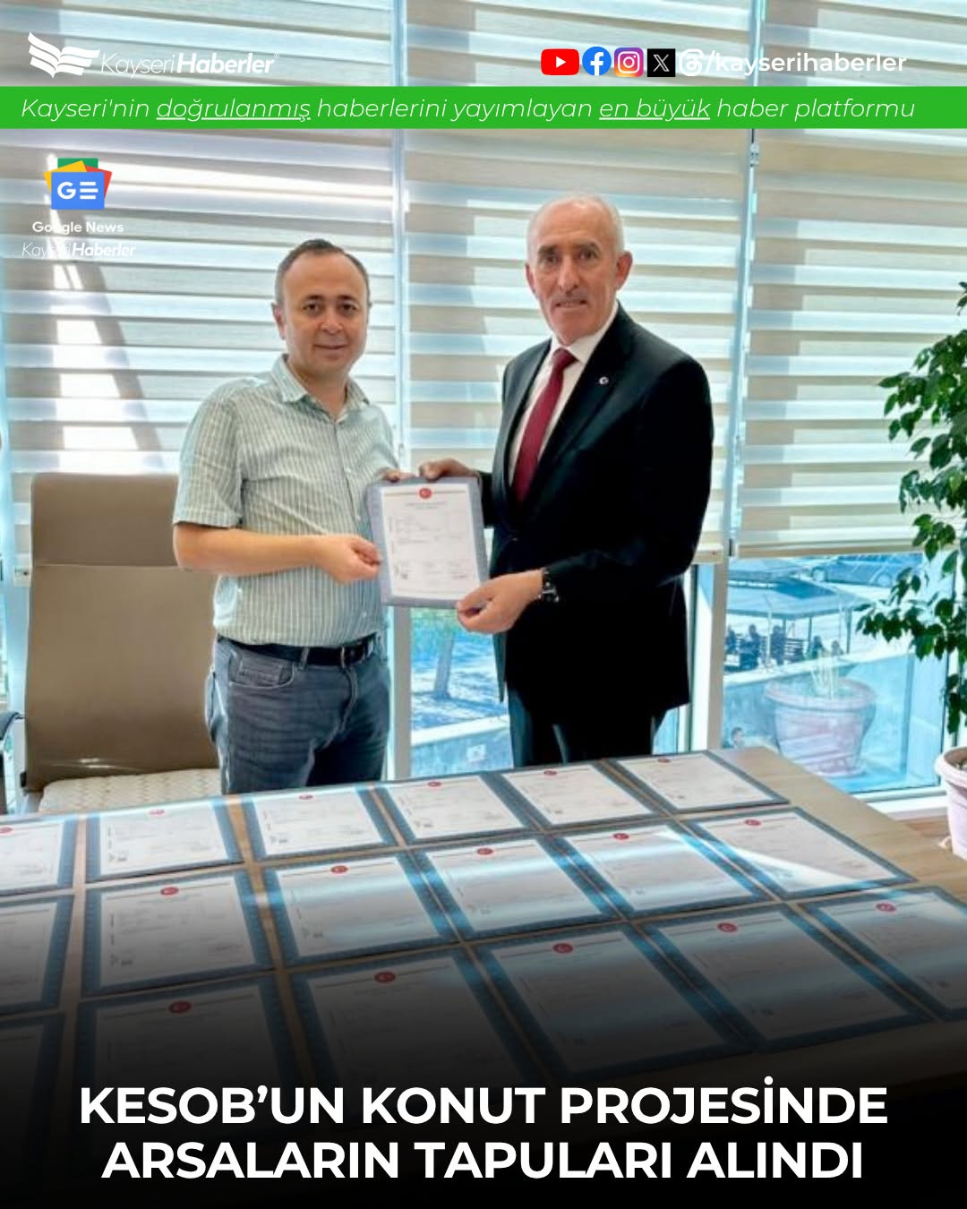 KESOB, Şehir Hastanesi Yakınına 333 Konutluk Proje İçin Çalışmaları Hızlandırdı