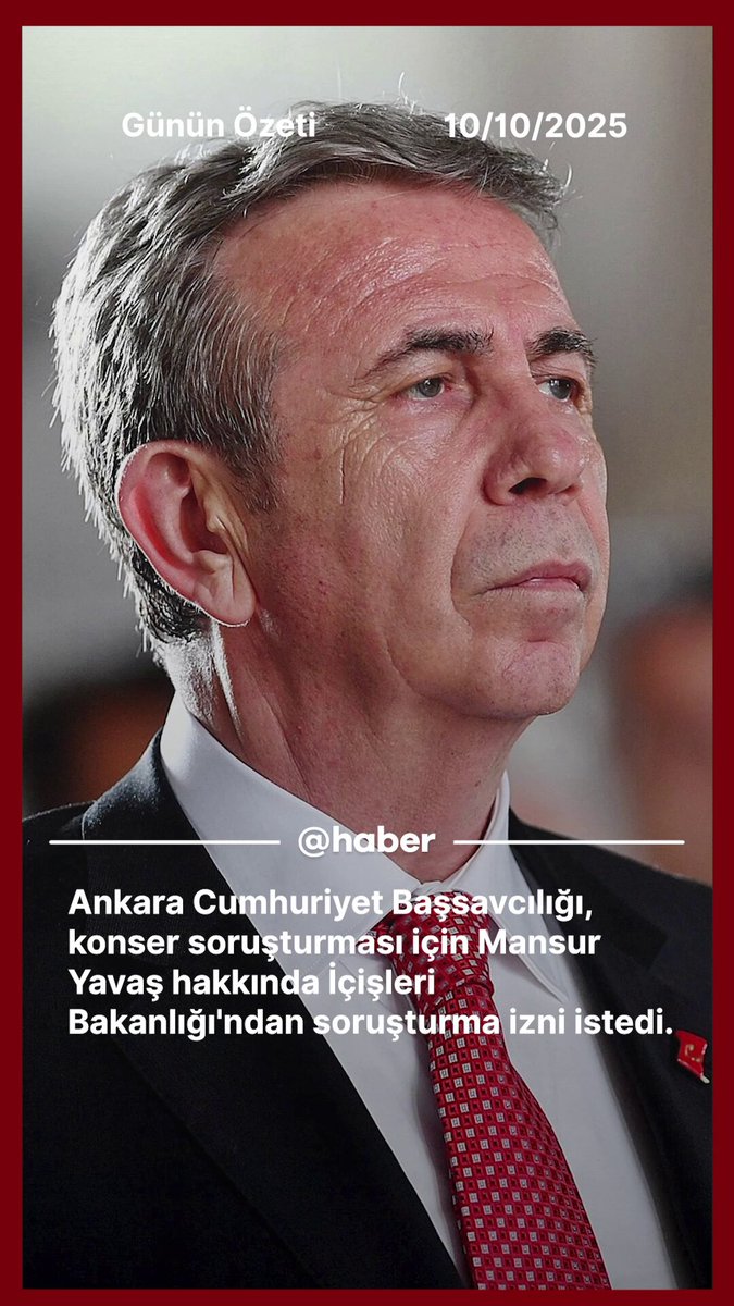 10 Ekim 2025 Gündeminde Öne Çıkan Politika Gelişmeleri