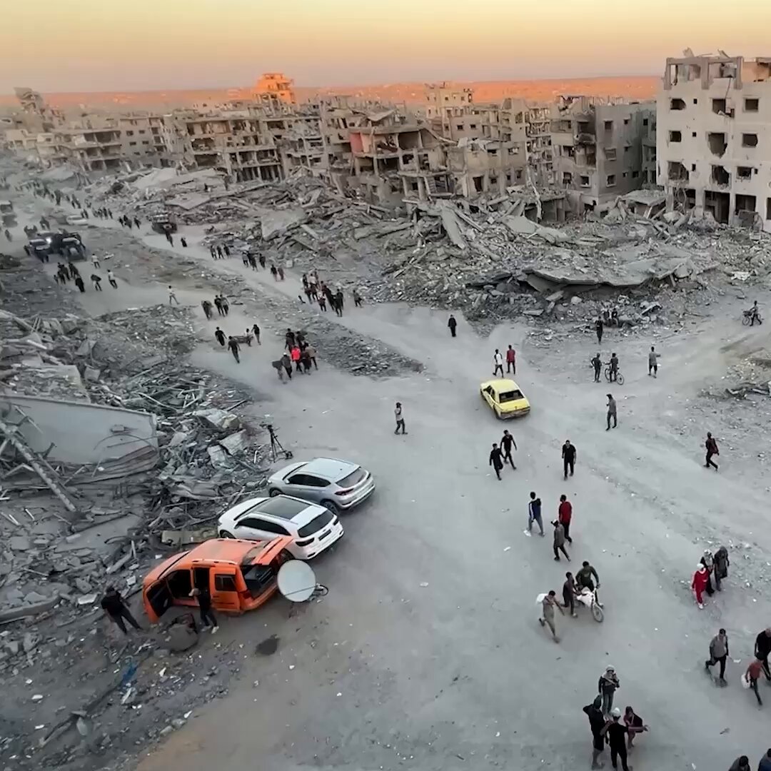 İsrail Ordusunun Çekilmesi Sonrası Cela Caddesi'ndeki Yıkım Ortaya Çıktı