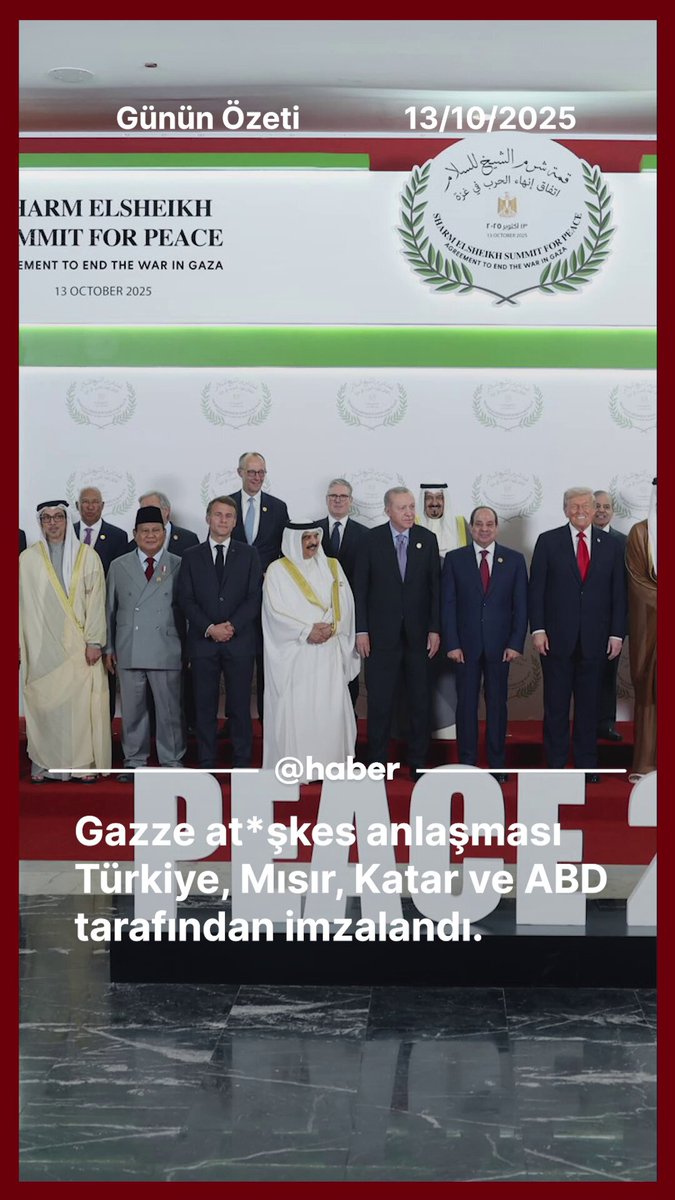 13 Ekim 2025 Güncel Siyasi Gündem Özeti