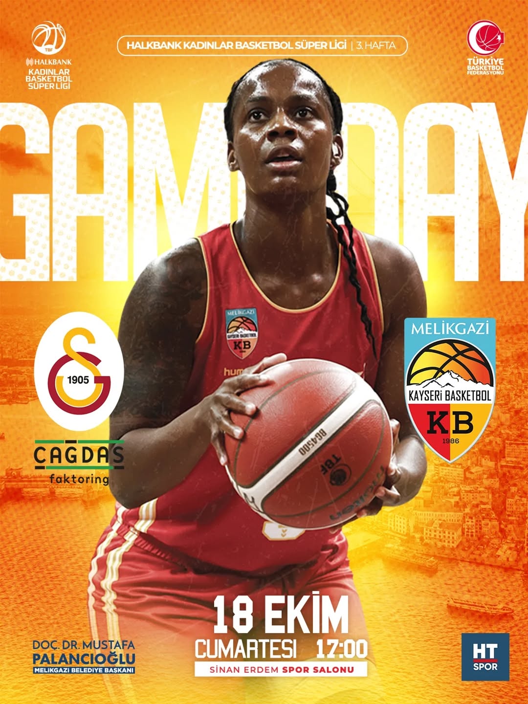 Kayseri Melikgazi Basketbol Takımı, Galatasaray Karşılaşmasına Hazır