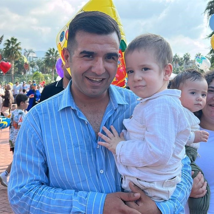 Hatay'da Kanseri Yenen Minik Tamer Talha İçin Gökyüzüne Balonlar Bırakıldı