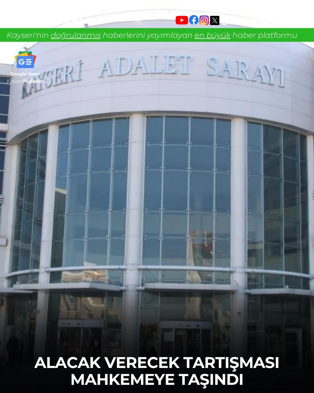 Kayseri'de Alacak Tartışması Mahkemede Sonuçlandı: Para Cezası Verildi