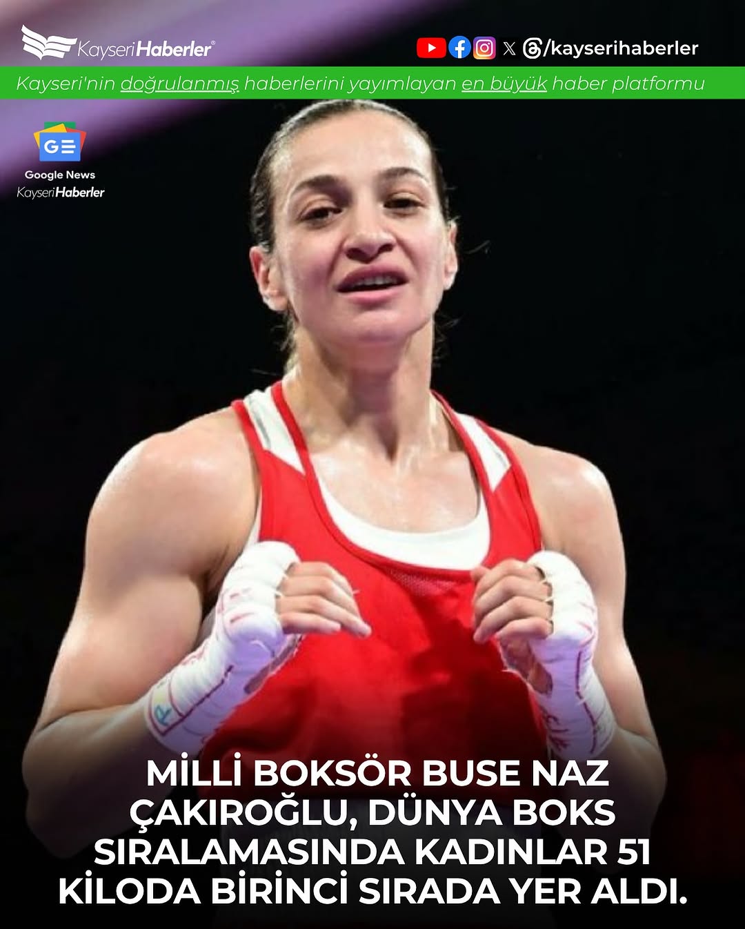 Buse Naz Çakıroğlu, Dünya Boks Sıralamasında Birinci Sıraya Yükseldi