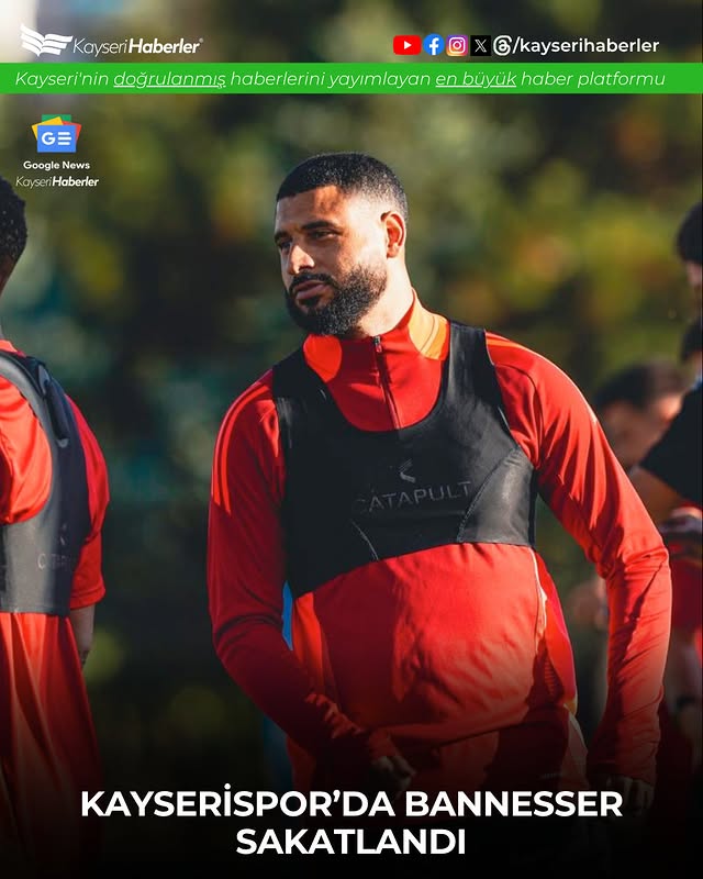 Kayserispor'un Faslı Yıldızı Youssef Ait Bennasser Sakatlandı